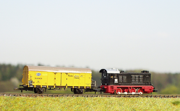 Bahls V36 mit Zug